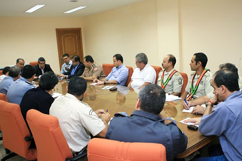 BRASIL X BOLÍVIA: REUNIÃO DE SEGURANÇA NA FERJ