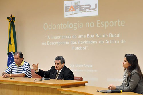 Palestra sobre Saúde Bucal no Auditório da FERJ foi um SUCESSO