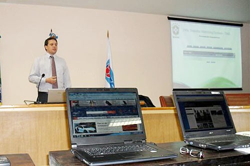 CBF realiza curso de TMS no auditório da FERJ