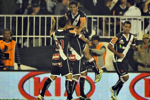 Vasco largou na frente na decisão da Copa do Brasil