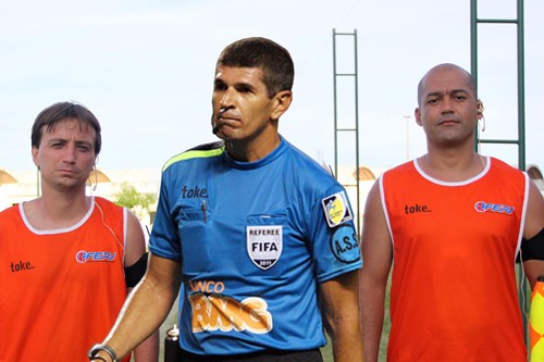 Trio de Arbitragem do Rio apita final do Futebol Masculino nos 5º Jogos Mundiais Militares