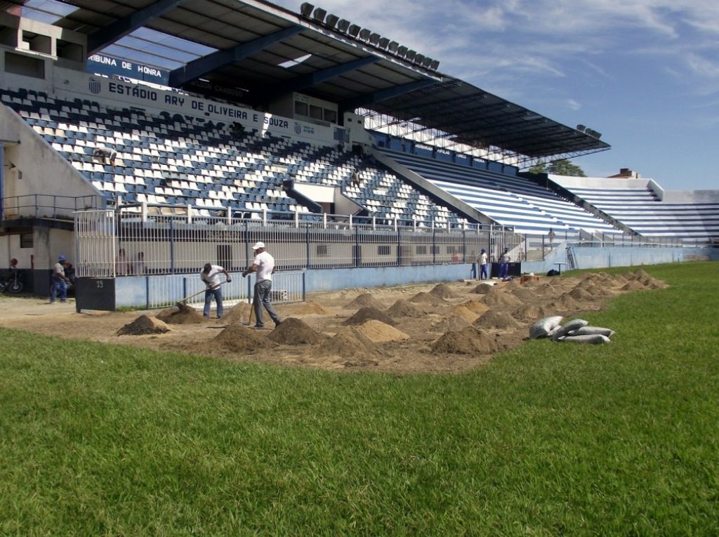 Estádio do Goytacaz passa por reformas