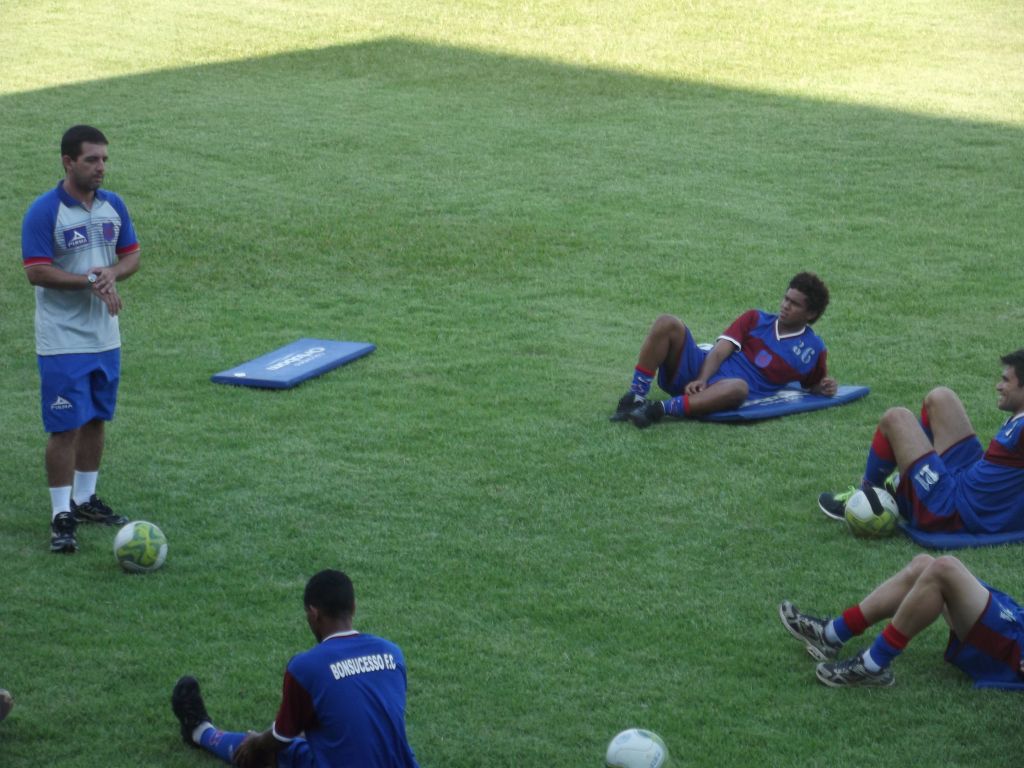 Bonsucesso pronto para a partida contra o Botafogo