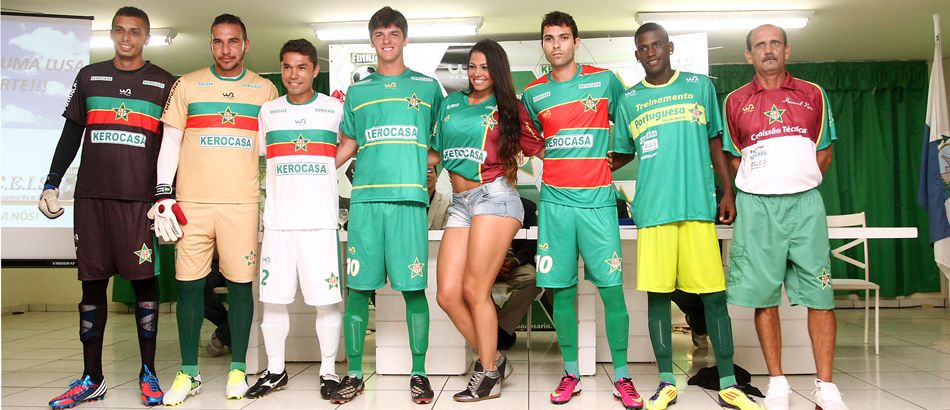 Portuguesa apresenta uniformes para disputa do Estadual da Série B