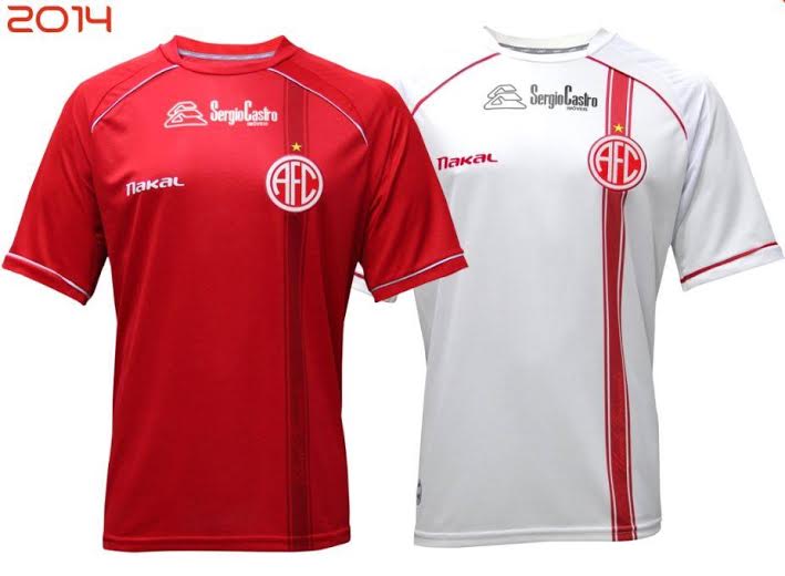 America apresenta novas camisas para a temporada 2014