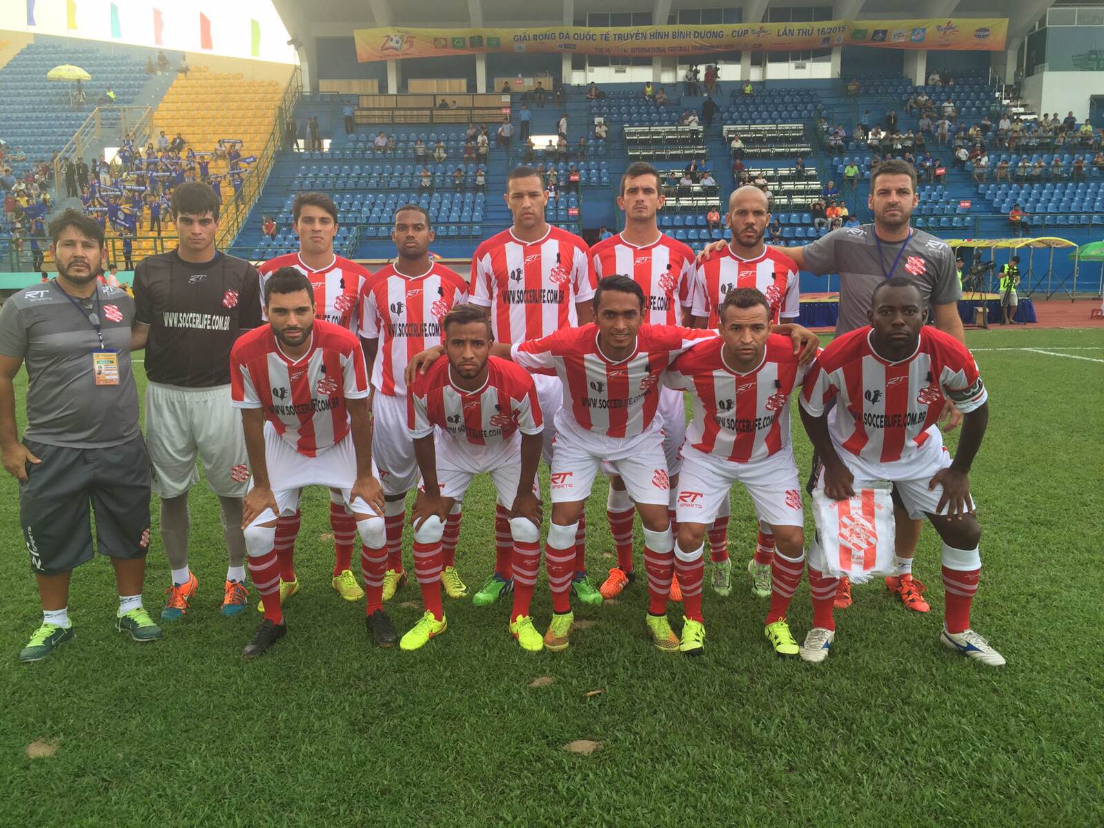 Bangu goleia na estreia da BTV Cup