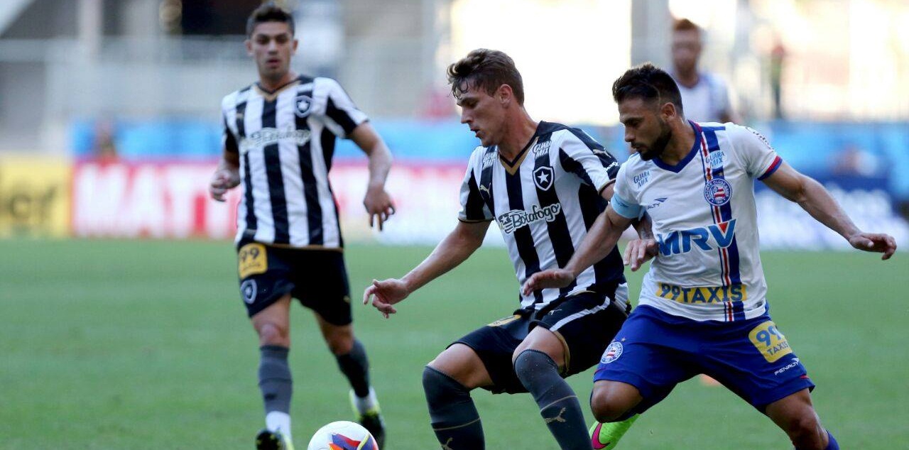 Botafogo arranca empate com o Bahia-BA e segue na liderança isolada da Série B