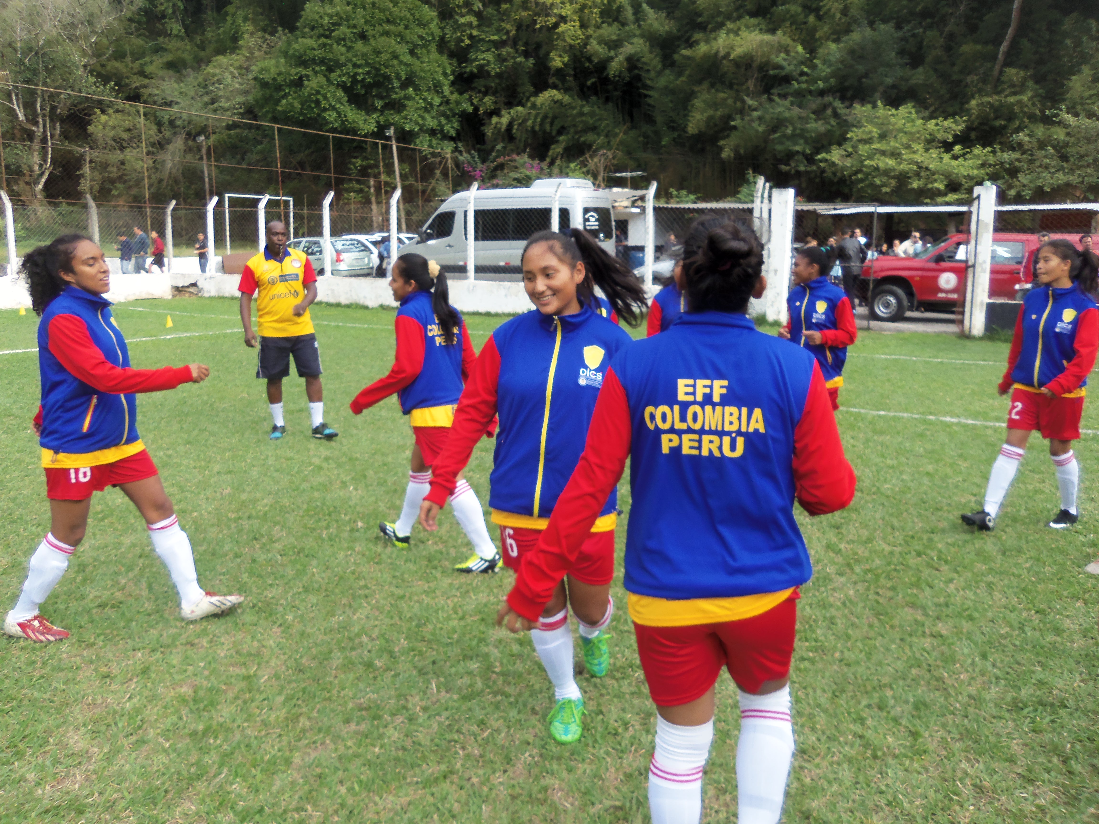 Colômbia-Peru sai na frente no Torneio Internacional de Futebol Feminino/Copa Rio Sul-Fluminense