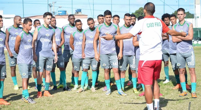 Cabofriense treina forte para a Copa Rio