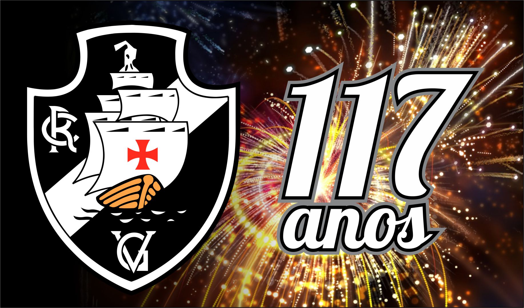 Vasco completa 117 anos de glórias