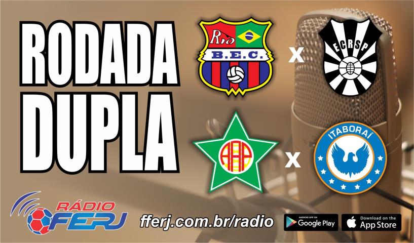 Rodada dupla da Rádio FERJ neste sábado (08/10)