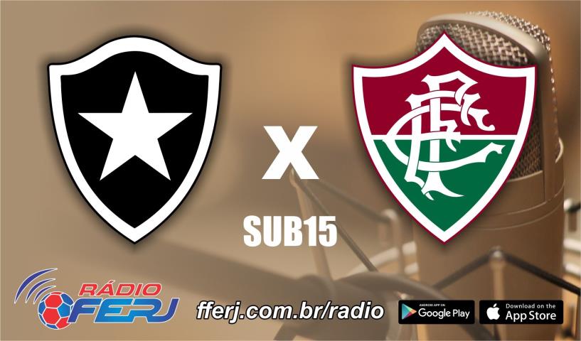 Rádio FERJ transmite Final da Taça Rio Sub-15