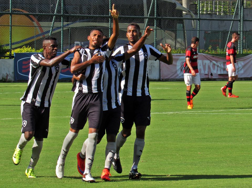 Sub-20: Botafogo vence o Flamengo e fica perto da vaga para as finais da Taça GB