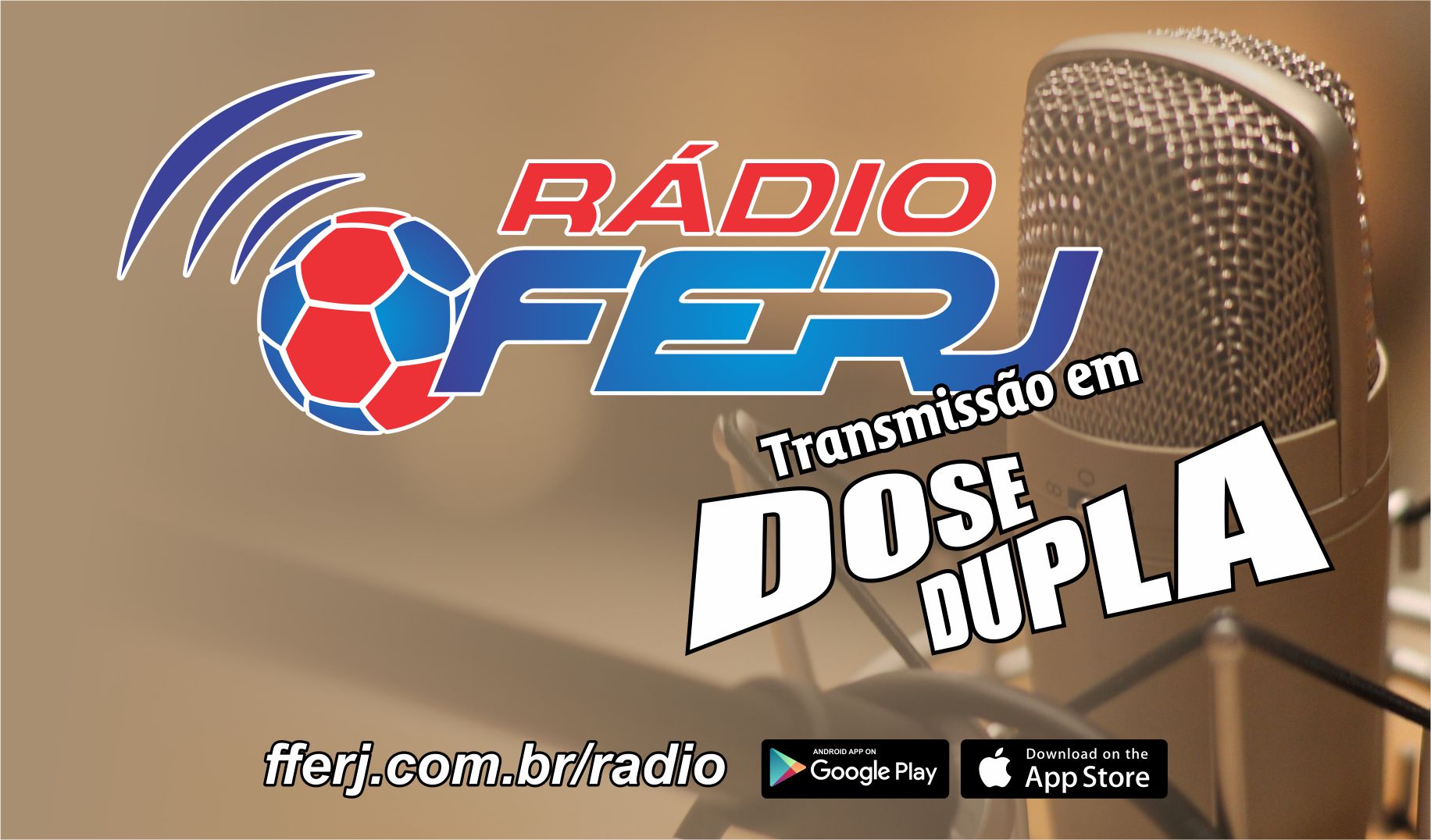 Rádio FERJ em dose dupla de transmissões neste fim de semana