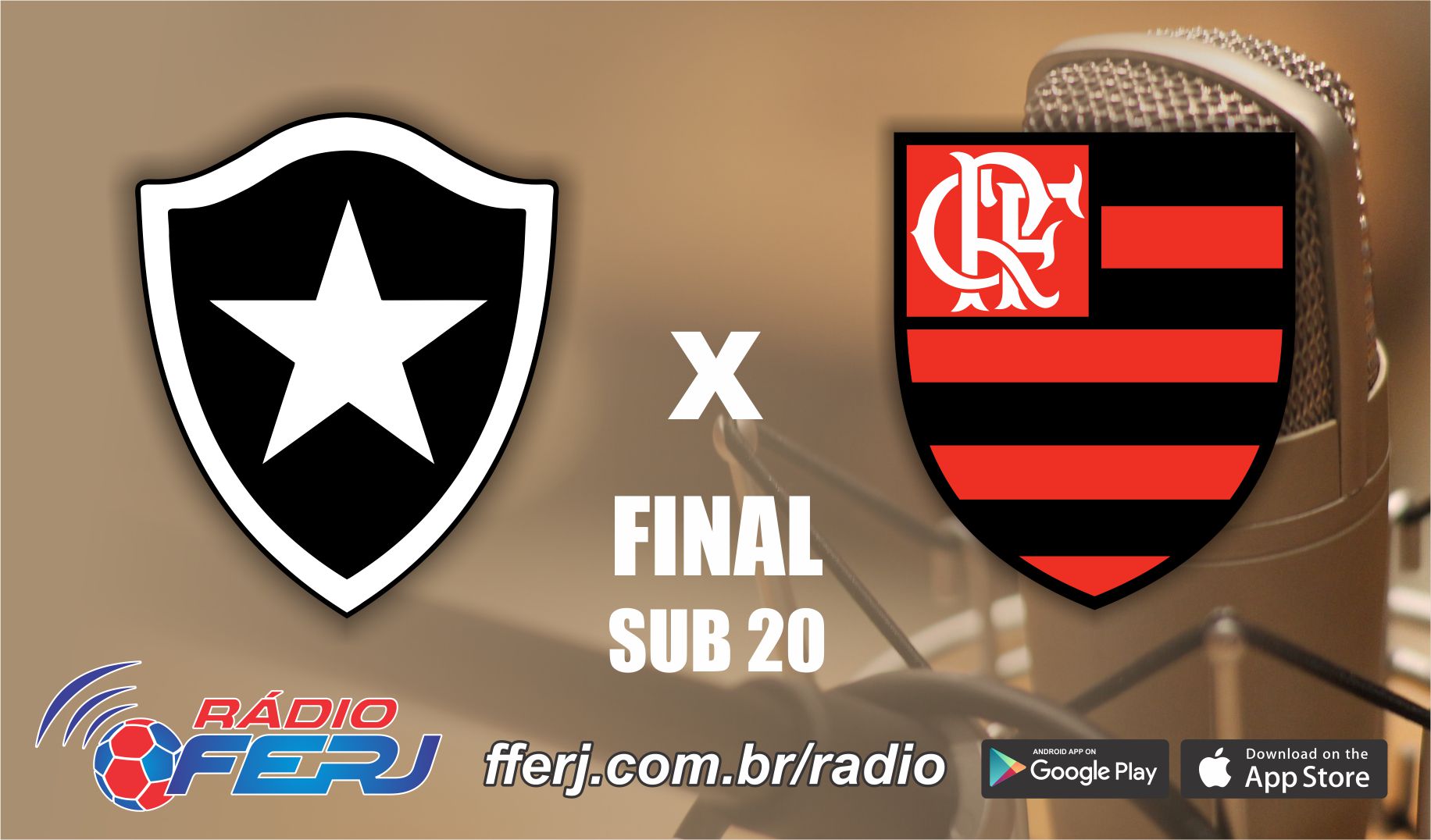 Rádio FERJ transmite o 2º jogo da final do Estadual Sub-20