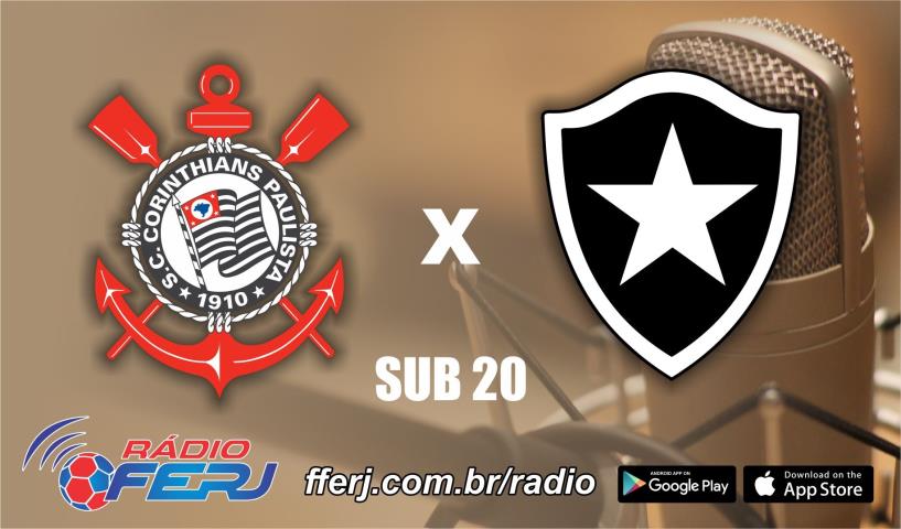 Rádio FERJ transmite final do Brasileirão Sub-20, direto de São Paulo