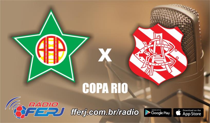 Radio FERJ transmite Portuguesa x Bangu, pela Copa Rio