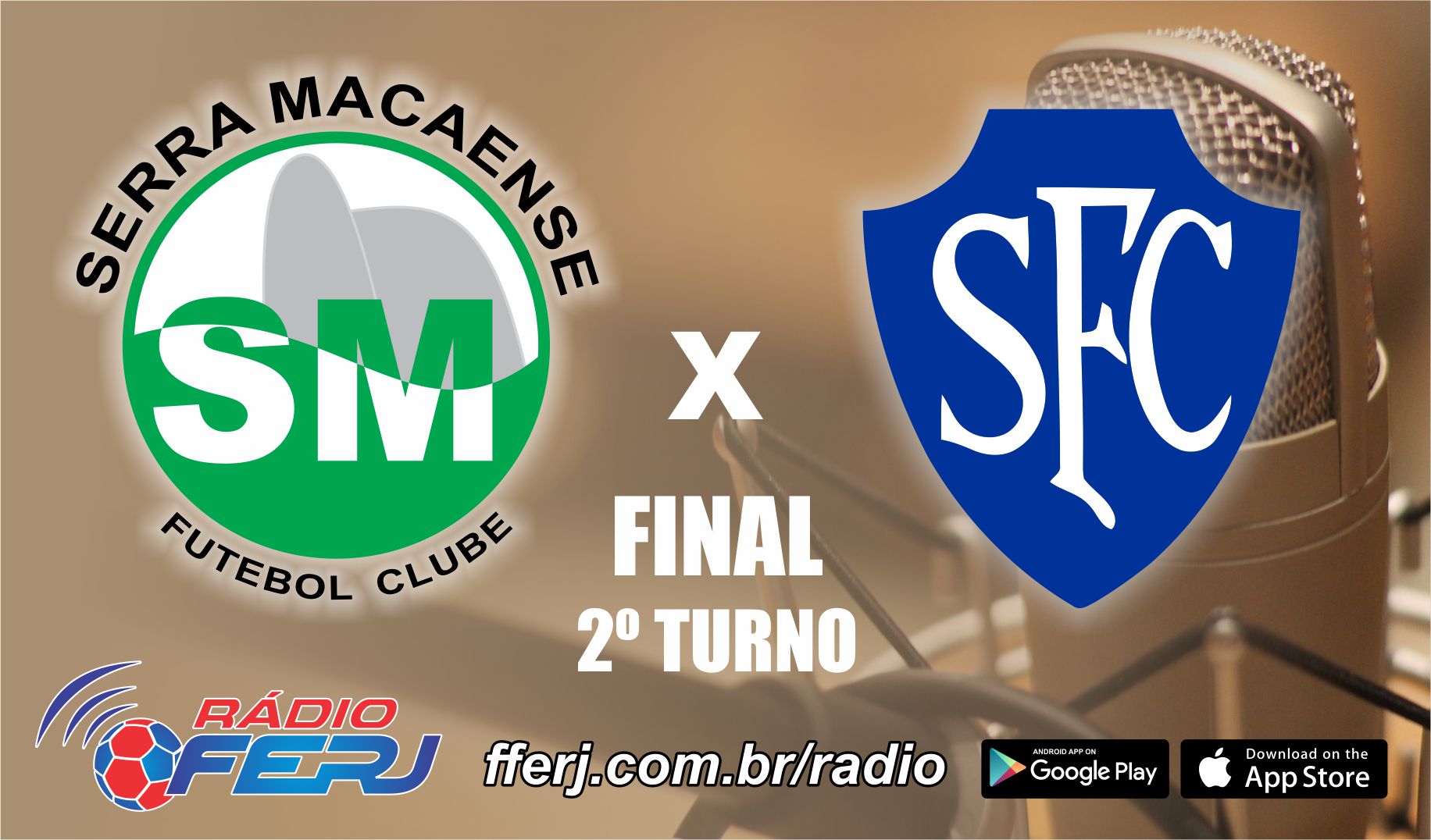 Rádio FERJ transmite a Final do 2º Turno da Série C