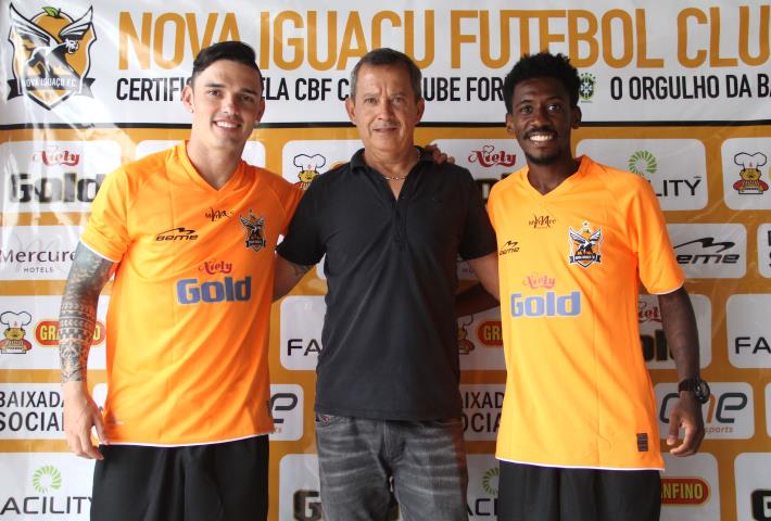 Nova Iguaçu apresenta mais dois reforços para o Campeonato Carioca