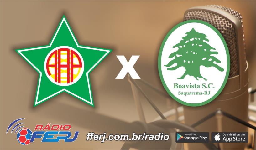 Rádio FERJ transmite Portuguesa x Boavista, pela Copa Rio