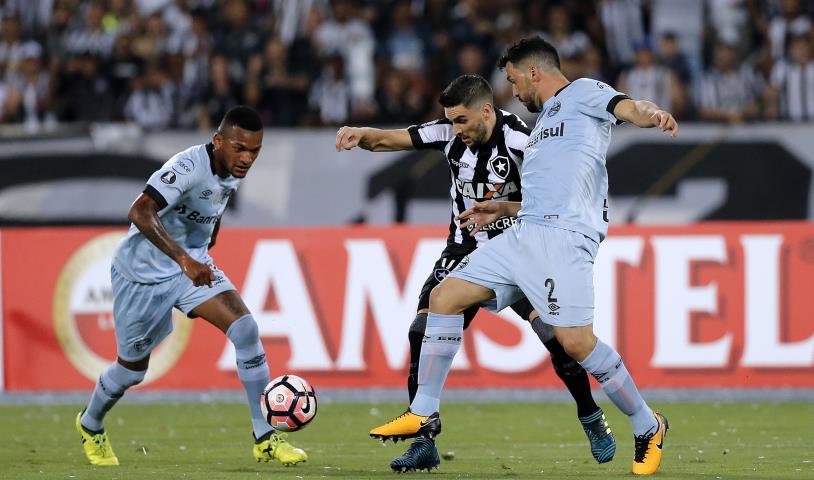 Botafogo leva decisão da vaga na semifinal da Libetadores para Porto Alegre