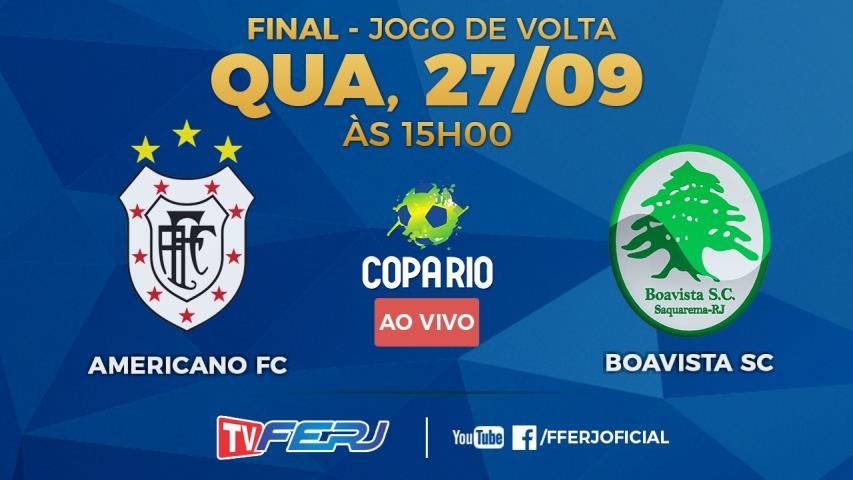 TV FERJ transmite a finalíssima da Copa Rio