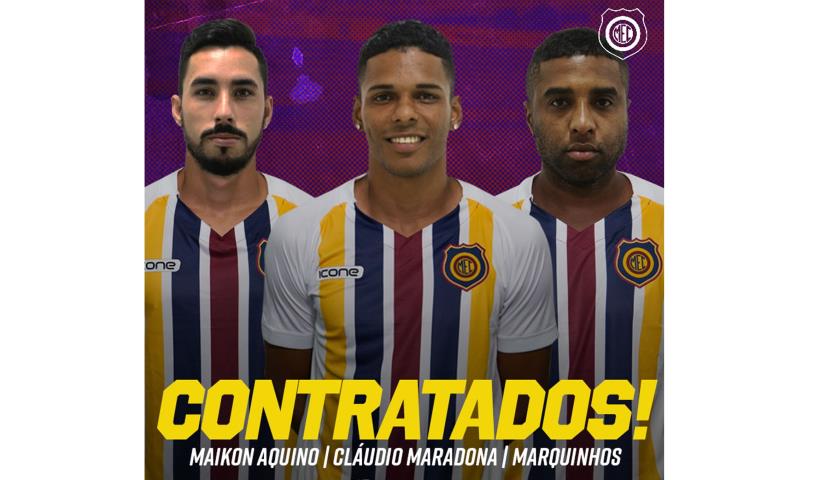 Madureira anuncia trio de reforços de destaque na Série B1