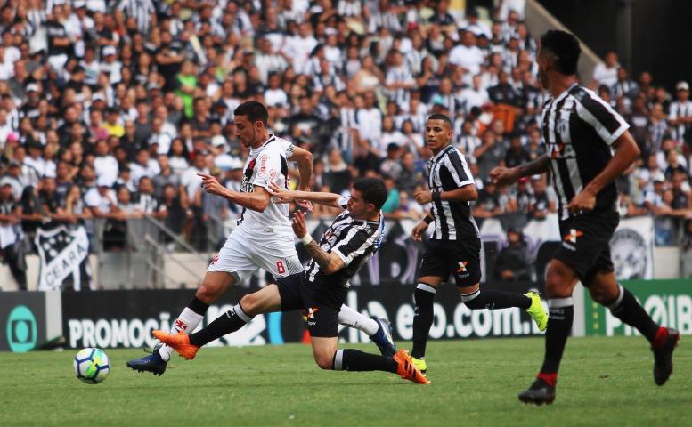 Vasco arranca empate com o Ceará-CE e se garante na Série A do Brasileirão