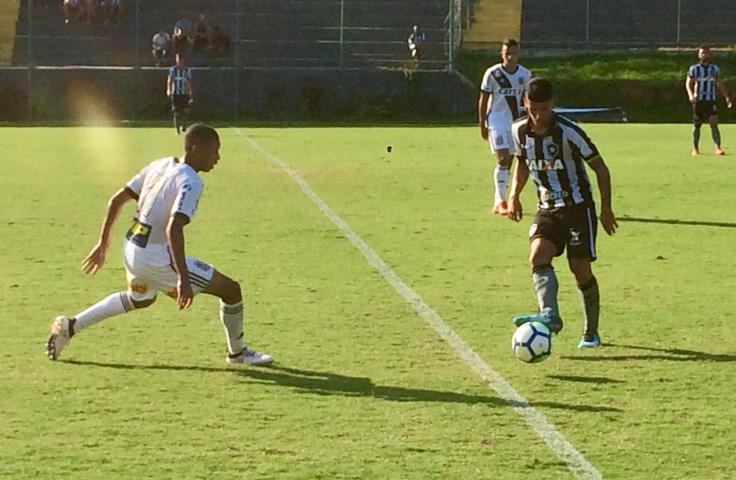 Botafogo abre vantagem nas quartas da Copa do Brasil Sub-20