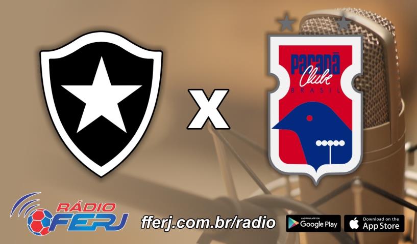 Copa do Brasil Sub-20: Rádio FERJ transmite Botafogo x Paraná-PR