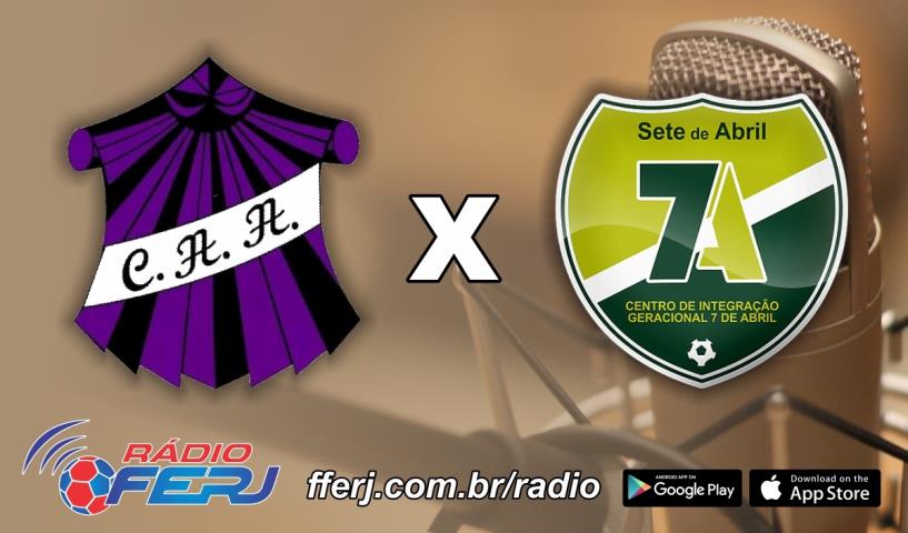 Rádio FERJ na rodada de estreia da Série B2