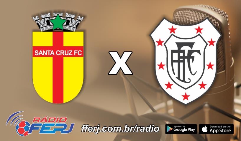 Rádio FERJ transmite Santa Cruz x Americano