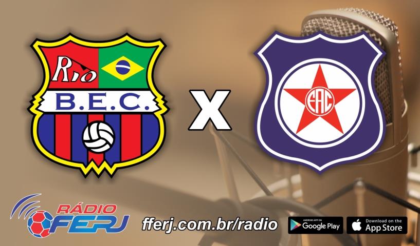 Rádio FERJ na 3ª rodada da Taça Corcovado