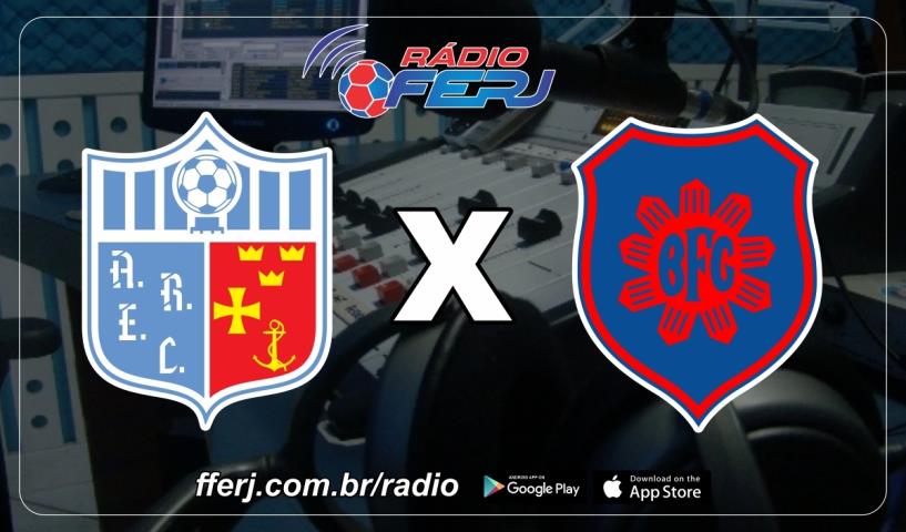 Rádio FERJ no encerramento da 9ª rodada da Taça Corcovado