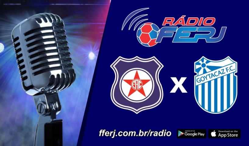 Rádio FERJ em jogo que vale o acesso