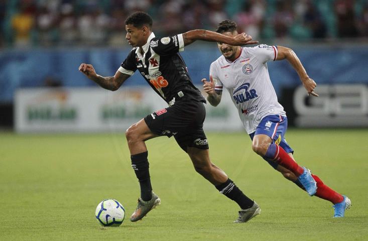 Vasco arranca empate com o Bahia na Arena Fonte Nova