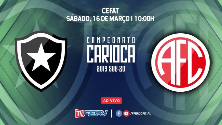 TV FERJ na abertura do Carioca Sub-20
