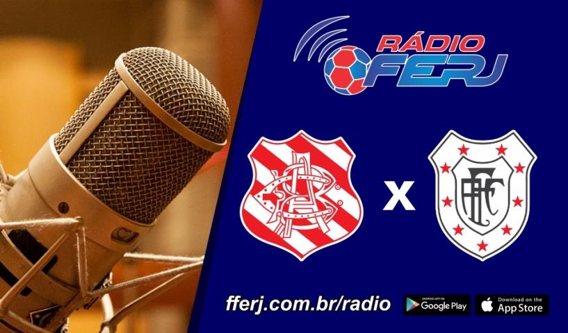 Rádio FERJ transmite Bangu x Americano
