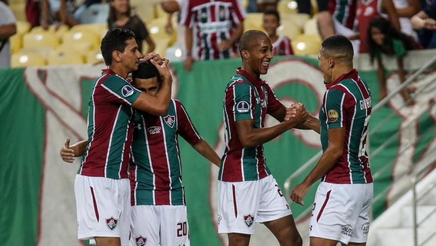 João Pedro brilha e Flu goleia na Sul-Americana