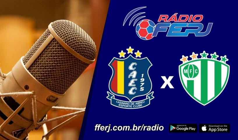 Rádio FERJ na 2ª rodada da Série B2 Estadual