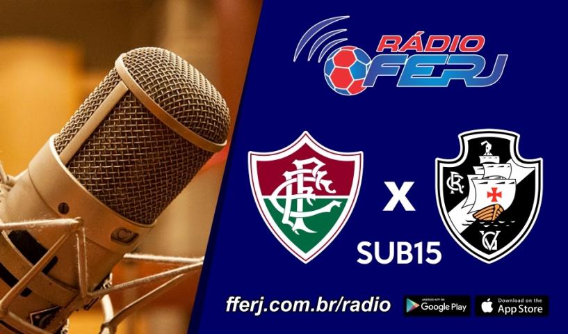 Rádio FERJ na final da Taça Guanabara Sub-15