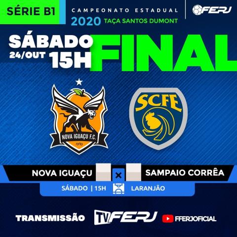 TV FERJ na final da Taça Santos Dumont