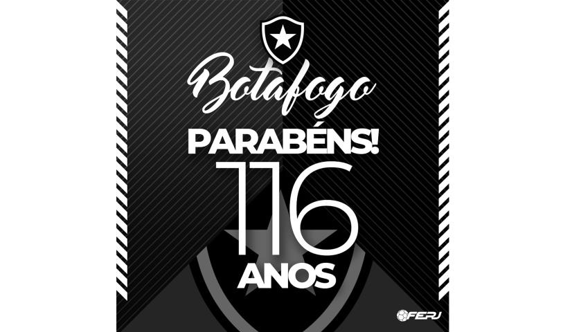 Parabéns, Botafogo!!