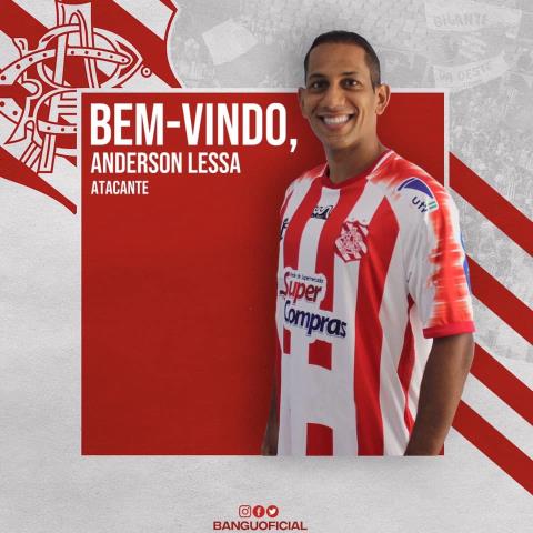 Anderson Lessa está de volta ao Bangu