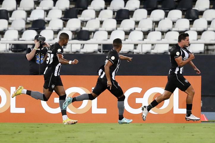 Botafogo vence e dorme no G8 do Brasileiro