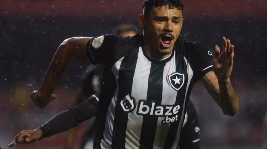 Tiquinho marca e Botafogo engata mais um triunfo