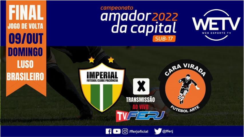 TV FERJ na finalíssima do Amador da Capital