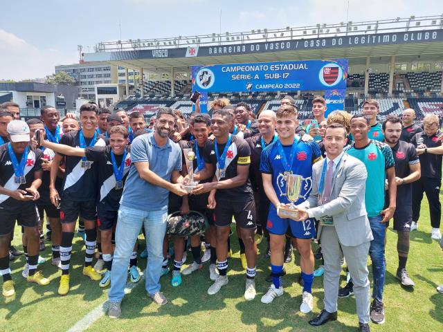 Vasco fatura o Bi Carioca e da Recopa Sub-17