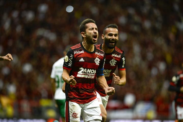 Flamengo goleia e segue crescendo no Brasileirão