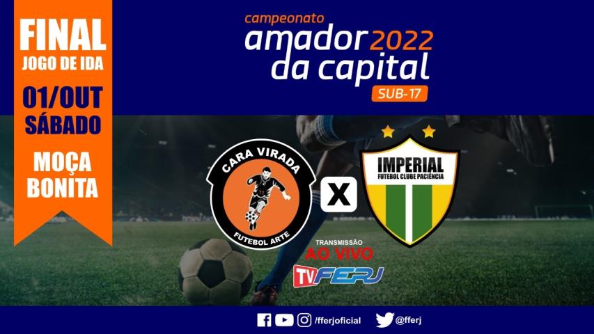 TV FERJ na final do Amador da Capital Sub-17